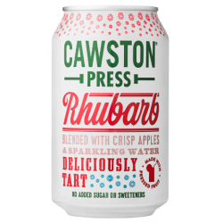 Cawston Press Rhubarb Cans 24 x 330ml 